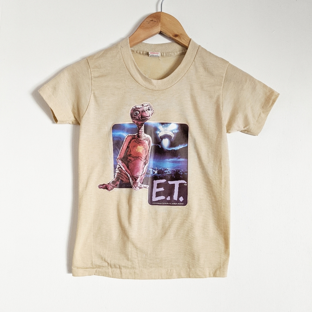 VTG 1982 Extra Terrestrial E.T. Single Stitch Tee